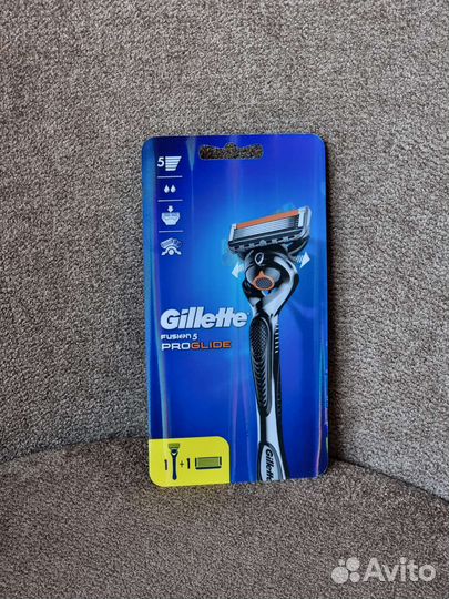 Gillette fusion proglide 5 бритва новая
