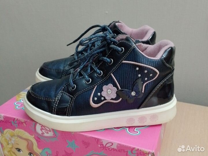 Ботинки демисезонные для девочки 29 размер