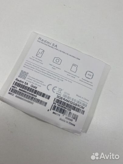 Xiaomi Redmi 5A, 3/32 ГБ