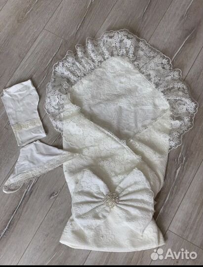 Конверт на выписку, одеяло, покрывало новое