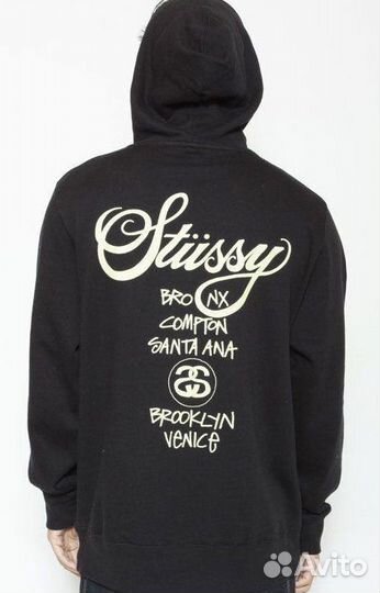 Зип худи Stussy