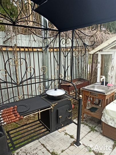 Кованый мангал