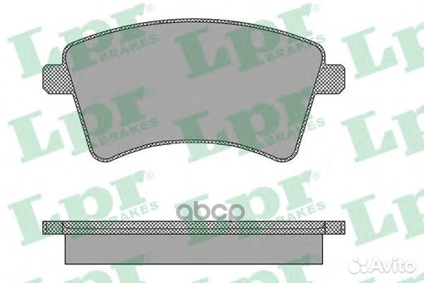 Колодки пер. кангу 2 (без. датчика износа) 05P1