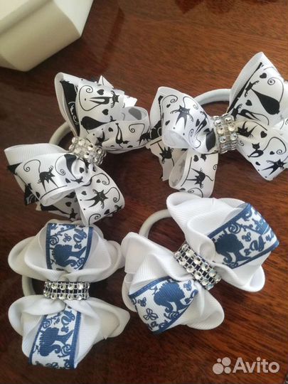 Резинки для волос ручной работы