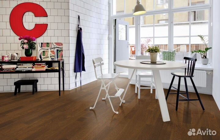 Паркетная доска Upofloor OAK classic brown 3S