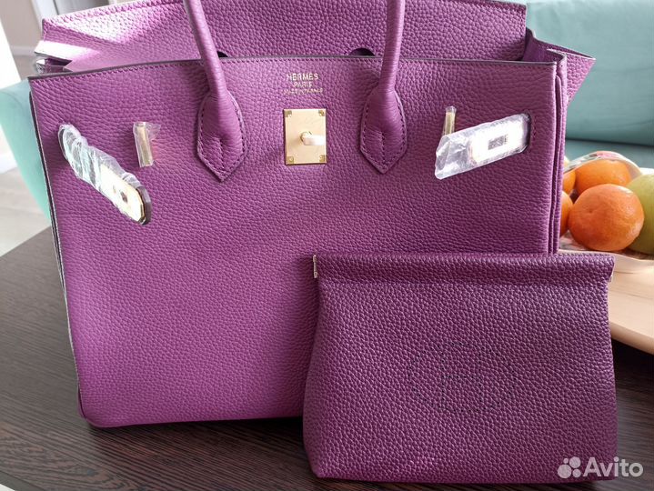 Сумка hermes birkin 35 anemone