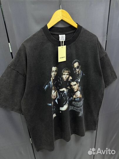 Футболка оверсайз vetements (коллекция 2025)