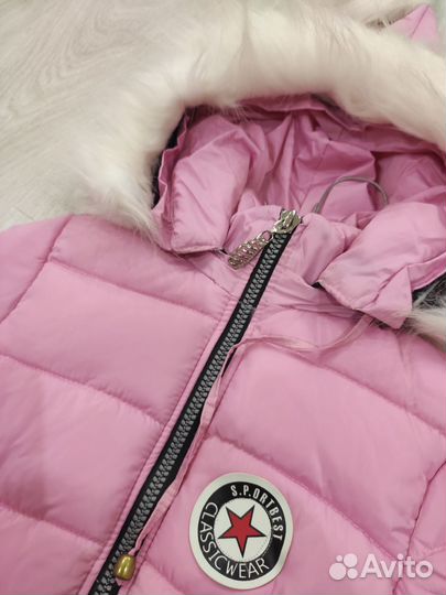 Куртка детская зимняя для девочки