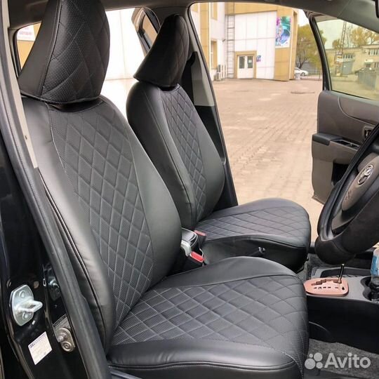 Авточехлы экокожа / новые