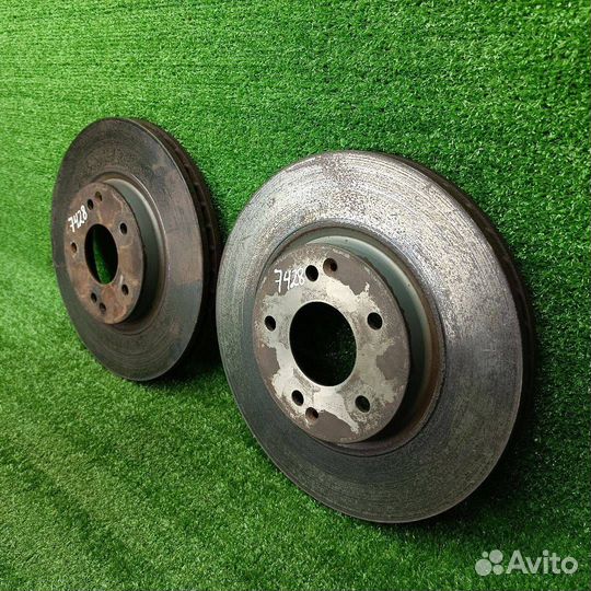 Диски тормозные (комплект) перед. SsangYong Actyon