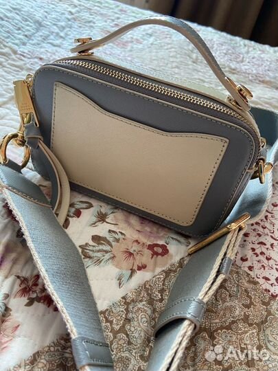 Продам сумку marc jacobs sure shot large rock grey