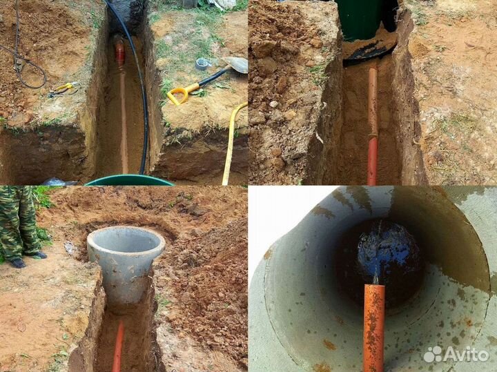 Автономная канализация под ключ. В любой грунт