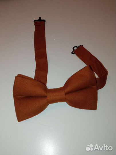 Галстук бабочка коричневый