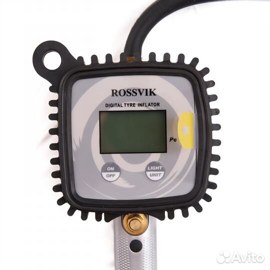 Пистолет подкачки с электронным манометром Rossvik