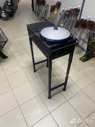 Мангал комбинированный