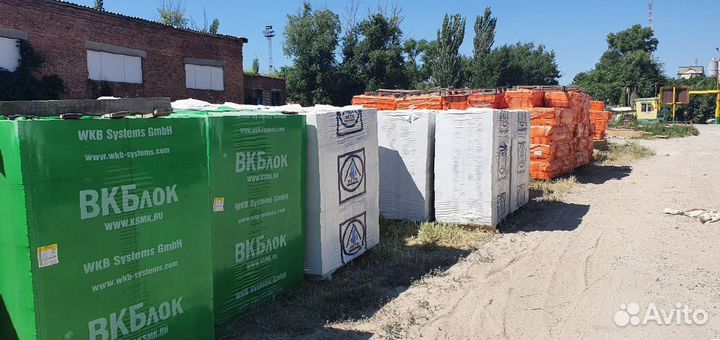 Газоблок газобетон вкблок