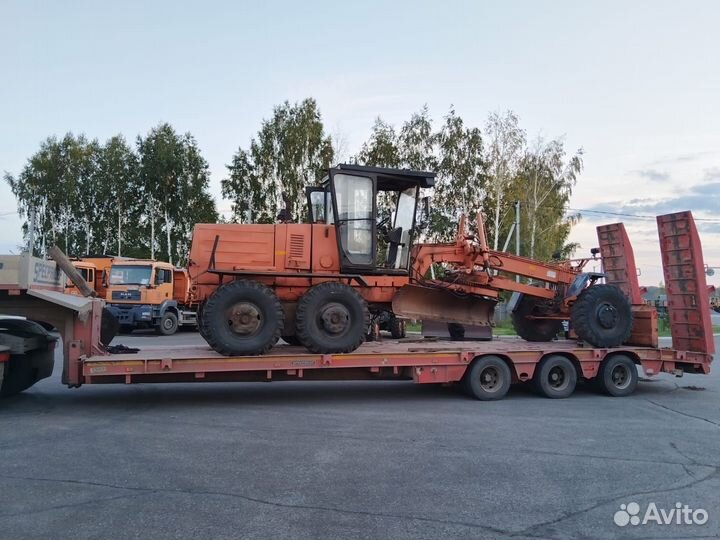 Грузоперевозки негабарита тралом