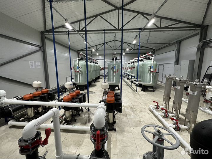 Очистка воды системы водоподготовки и водоочистки