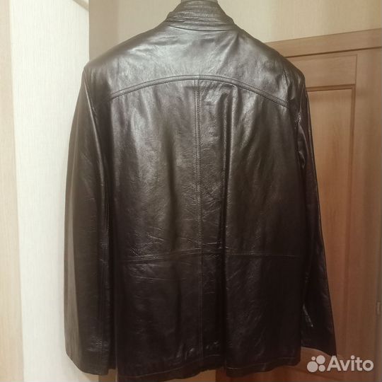 Кожаная куртка мужская 50 -52