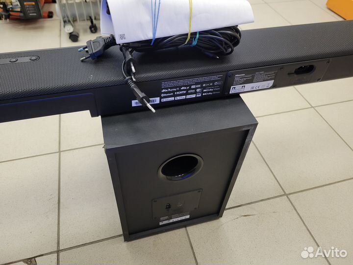 Саундбар Hisense U5120GW+ 7.1.2 390Вт+180Вт