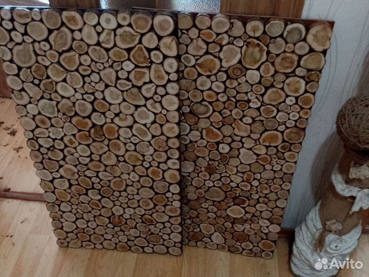 Панно из Спилов можжевельника разных размеров
