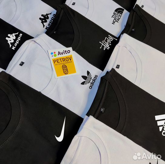 Футболки малый опт stussy черн 52