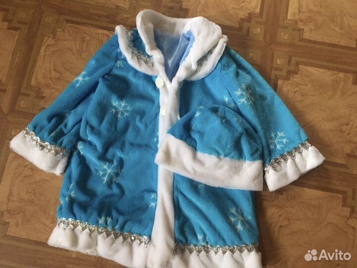 Костюм снегурочки детский