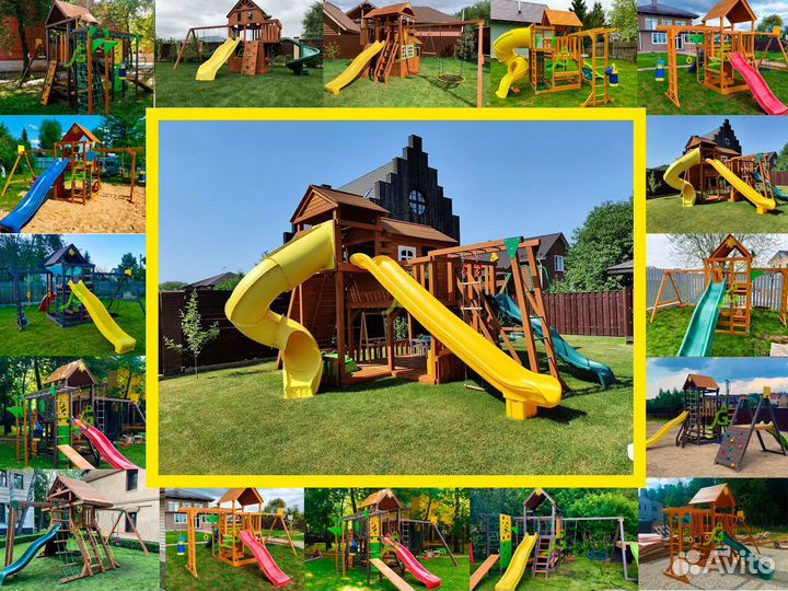 Игровая площадка для дачи