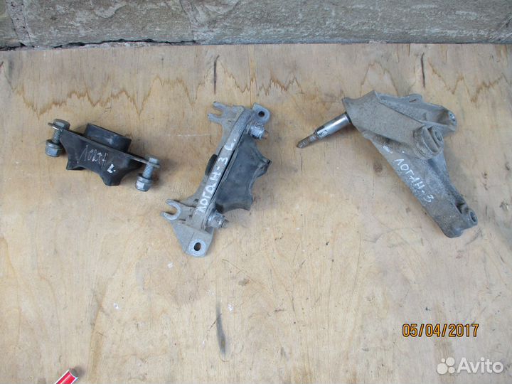 Подушки двигателя Рено Логан 1 1,6 МКПП 8кл