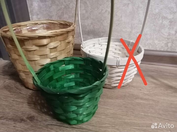 Корзины плетеные