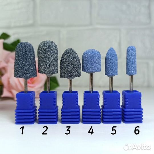 Фрезы для педикюра и маникюра корундовые