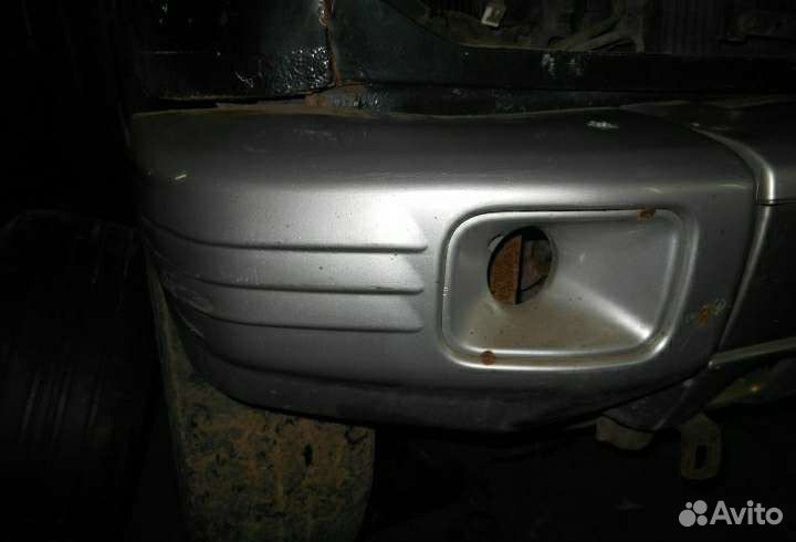 Клыки бампера переднего Мицубиси Паджеро 2