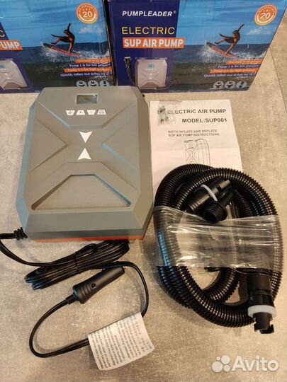 Электрический насос для лодки пвх и Sup board