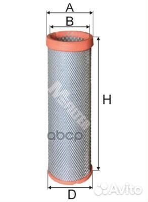 Фильтр воздушный A1608 M-Filter