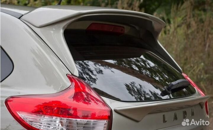 Нижний спойлер (Подстаканник) артформ для Лада Икс