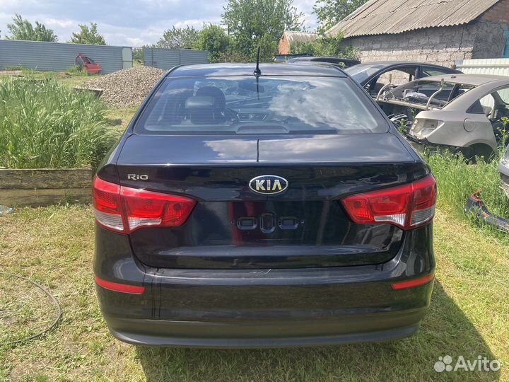 Задняя часть кузова kia rio 3 седан