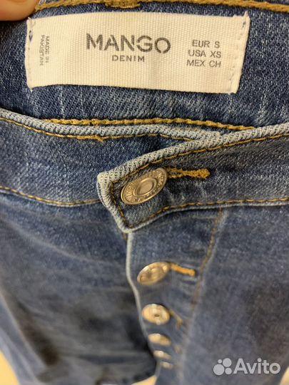 Джинсовая юбка mango