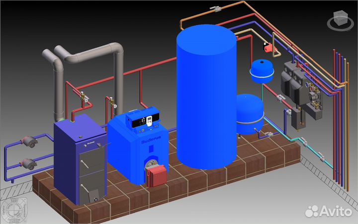 Проект отопления, электроснабжения, водоснабжения