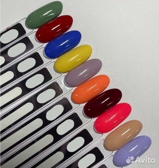 Гель лаки набор 25 штук, топ, база, праймер