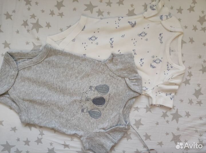 Mothercare комплект боди 3-6 месяцев новый