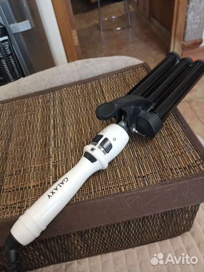 Плойка тройная для волос