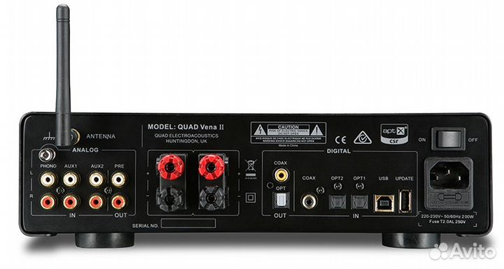 Hi-End Усилитель с цап DAC Quad Vena II