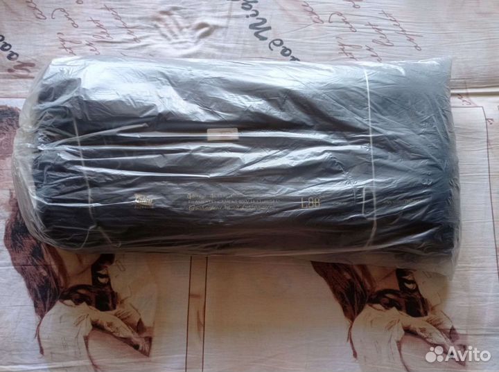 Шелк черный ткань 100 m 2 отреза Новое