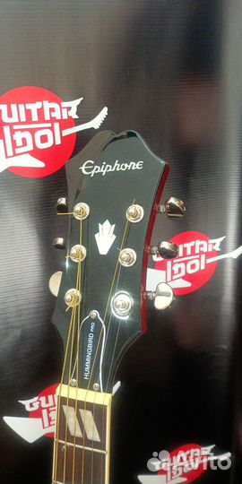 Электроакустическая гитара epiphone hummingbird