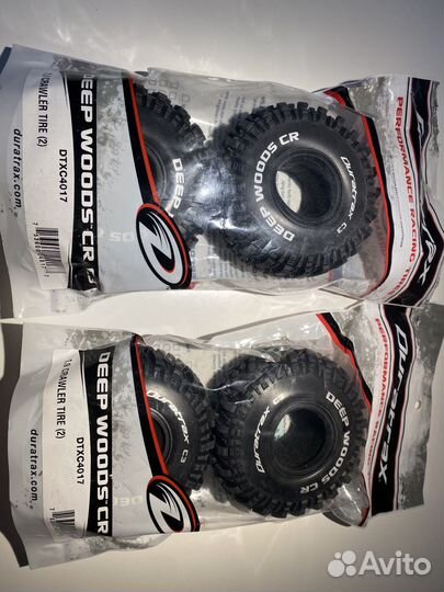 Резина Duratrax 1:10 Deep Woods CR 1.9