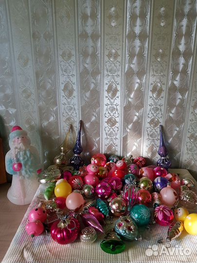 Елочные игрушки из СССР