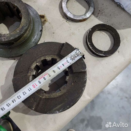 Муфта скользящая вала лебедки брдм