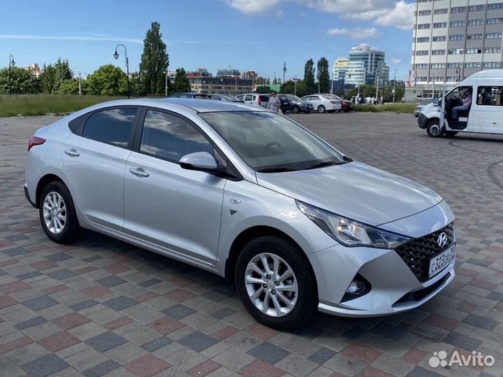 Прокат Хенде Солярис автомат 2021г