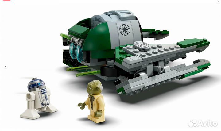 Lego Star Wars 75360 Джедайский истребитель Йоды