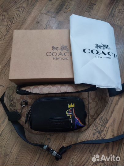 Поясная сумка Coach Новая